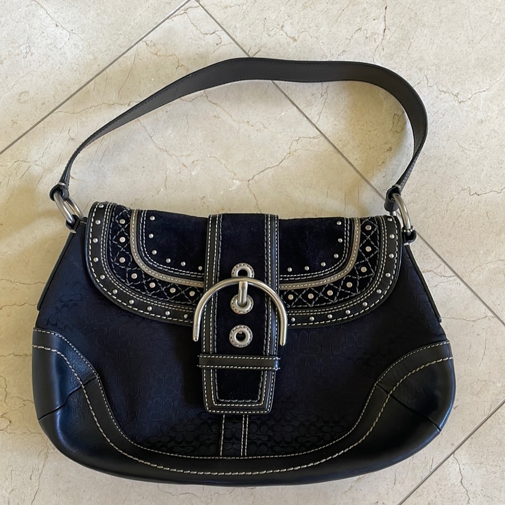 Vintage Authentic Coach Shoulder Bag